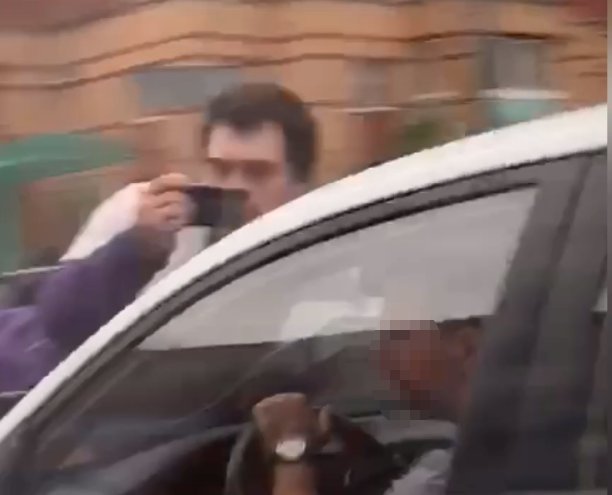 Кадр из видео ГИБДД